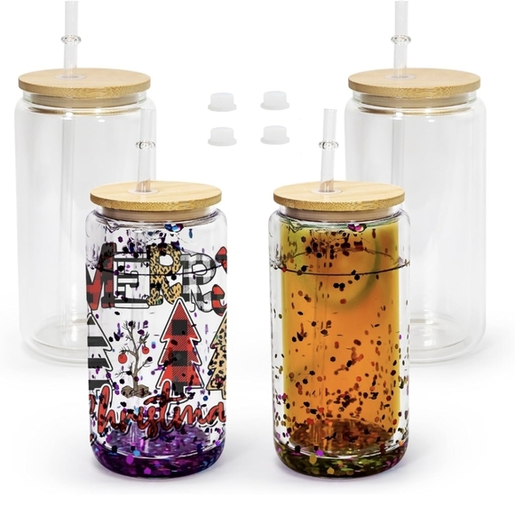 Milk Style Liquid GLASS Tumbler - Picture 5 of 5